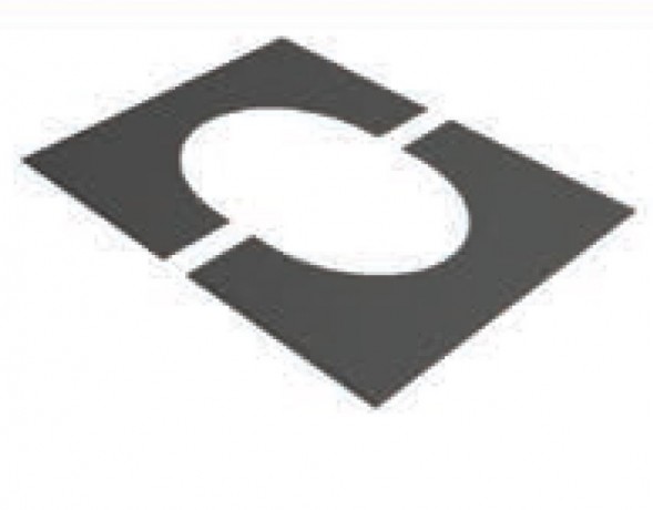 Декоративная разъемная пластина "Стандарт" 35-45°