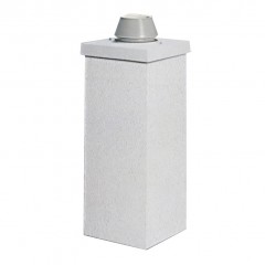 Комплект UraTOP 1.5 пм для одноходового дымохода без вентиляции Schiedel UNI