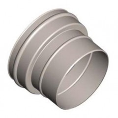 Переходник TF 1000 UNI - Сталь для одноходового дымохода без вентиляции Schiedel UNI