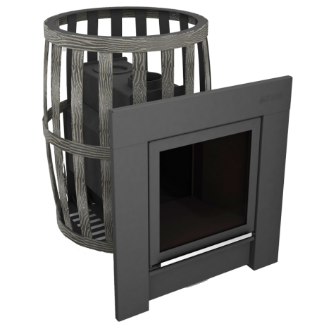 Дровяная печь для бани Бочка 16Т Витра