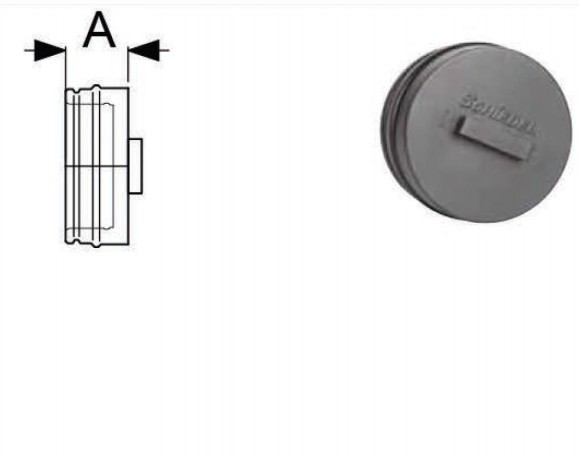 Заглушка для твердого топлива