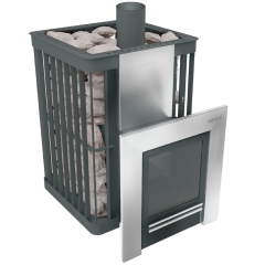 Дровяная печь для бани Сахалин 27