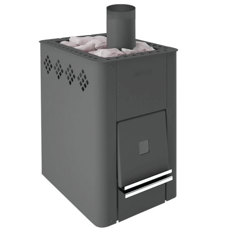 Дровяная печь для бани Карелия 12 компакт