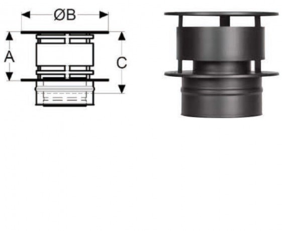 Конус с зонтиком
