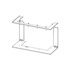 Декоративная рамка для дверцы H3LG RAM12/15