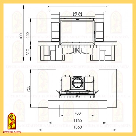 Ноктюрн (рустик) 700