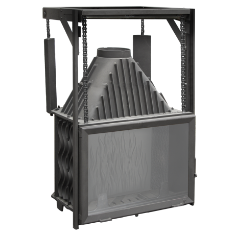 Чугунная топка Камилла 800П