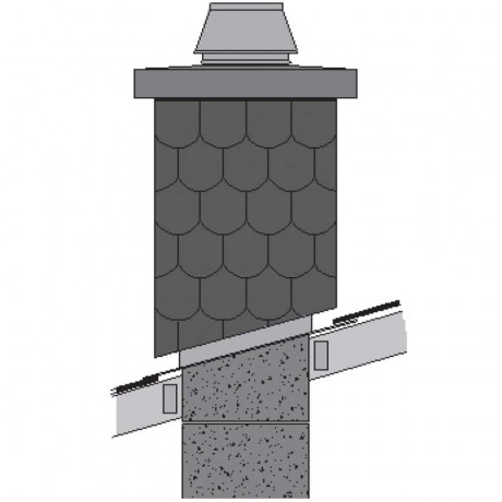 Верхний комплект под отделку 2 см одноходовой Schiedel UNI