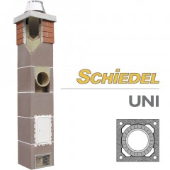 Комплект дымохода SCHIEDEL одноходовый без вентиляции