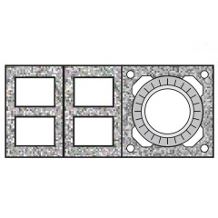 Верхний комплект с вентканалами под изоляцию 5 см Schiedel VENT