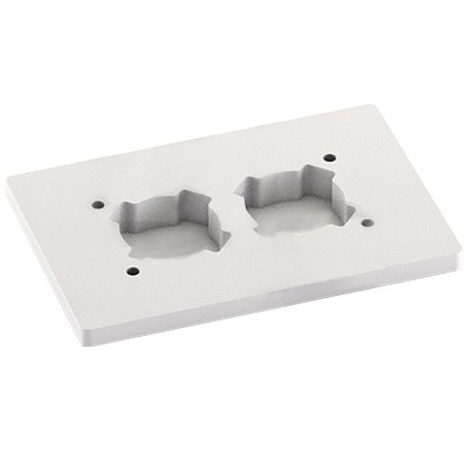 Консольная плита двухходовая без вентиляции