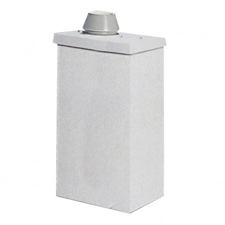 Комплект UraTOP 1.5 пм для одноходового дымохода с вентканалом Schiedel UNI