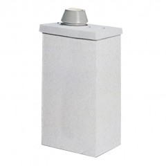 Комплект UraTOP 1.5 пм для одноходового дымохода с вентканалом Schiedel UNI