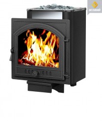 Чугунная печь для бани Везувий сенсация 16 антрацит (205)