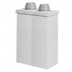 Комплект UraTOP 1.5 пм для двухходового дымохода без вентиляции Schiedel UNI