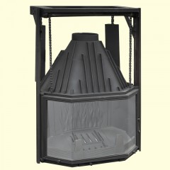 Чугунная топка Призма 850П