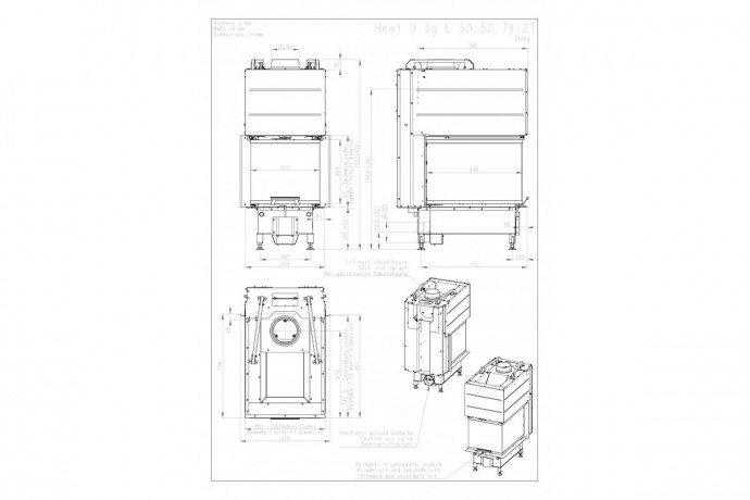 Топка HEAT U 3G L 50.52.70.21 К1, AKUM