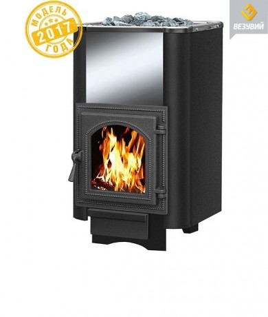 Чугунная печь Сенсация 22 Антрацит (270) Б/В