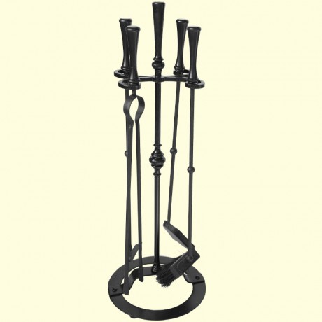 Набор для ухода за камином №750 чёрный