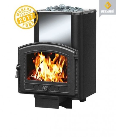 Чугунная печь Сенсация 28 Антрацит (224)