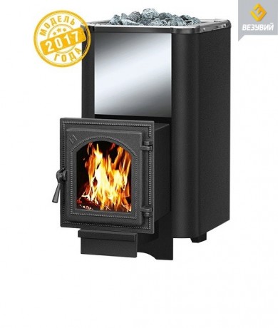Чугунная печь Сенсация 28 Антрацит (270)