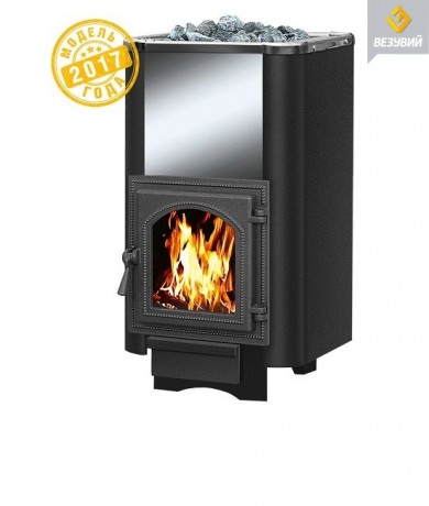 Чугунная печь Сенсация 28 Антрацит (270) Б/В
