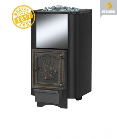 Чугунная печь Сенсация 28 Антрацит (ДТ-4) Б/В