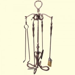 Набор для ухода за камином №930 медь