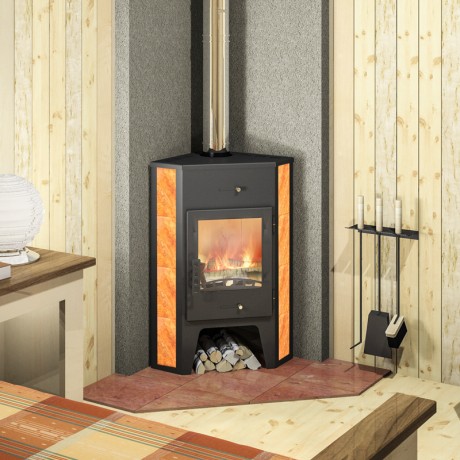 Печь-камин МЕТА Пехорка 6 угловая