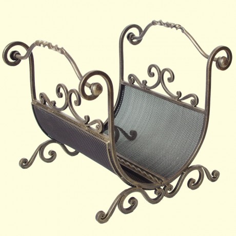 Дровница D-37 золото