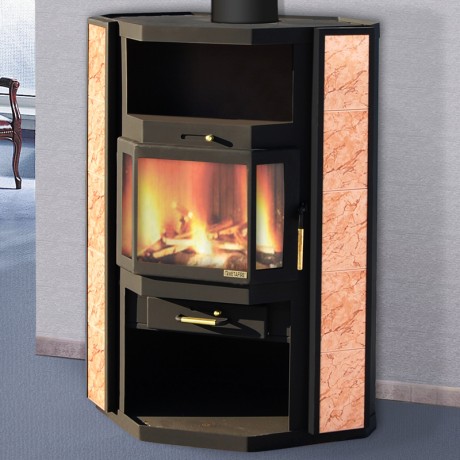 Печь-камин МЕТА Печора Аква (с водяным контуром)