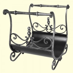 Дровница D-40 серебро