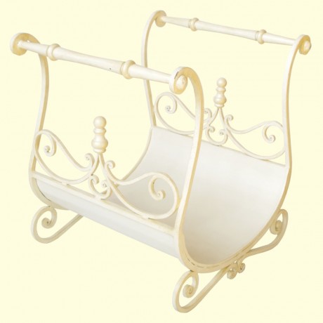 Дровница D-40 белый