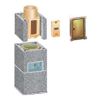 Основание для одноходового дымохода без вентиляции Schiedel UNI