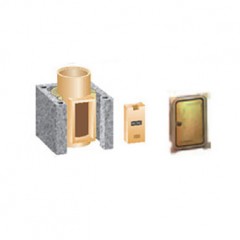 Дополнительная дверца прочистки для одноходового дымохода без вентиляции Schiedel UNI