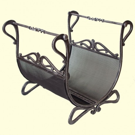 Дровница D-42 серебро